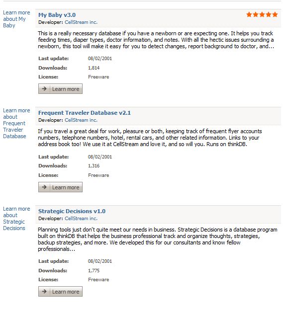 CSI_Apps_at_PalmGear