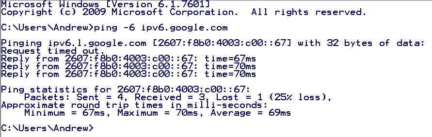 ipv6ping