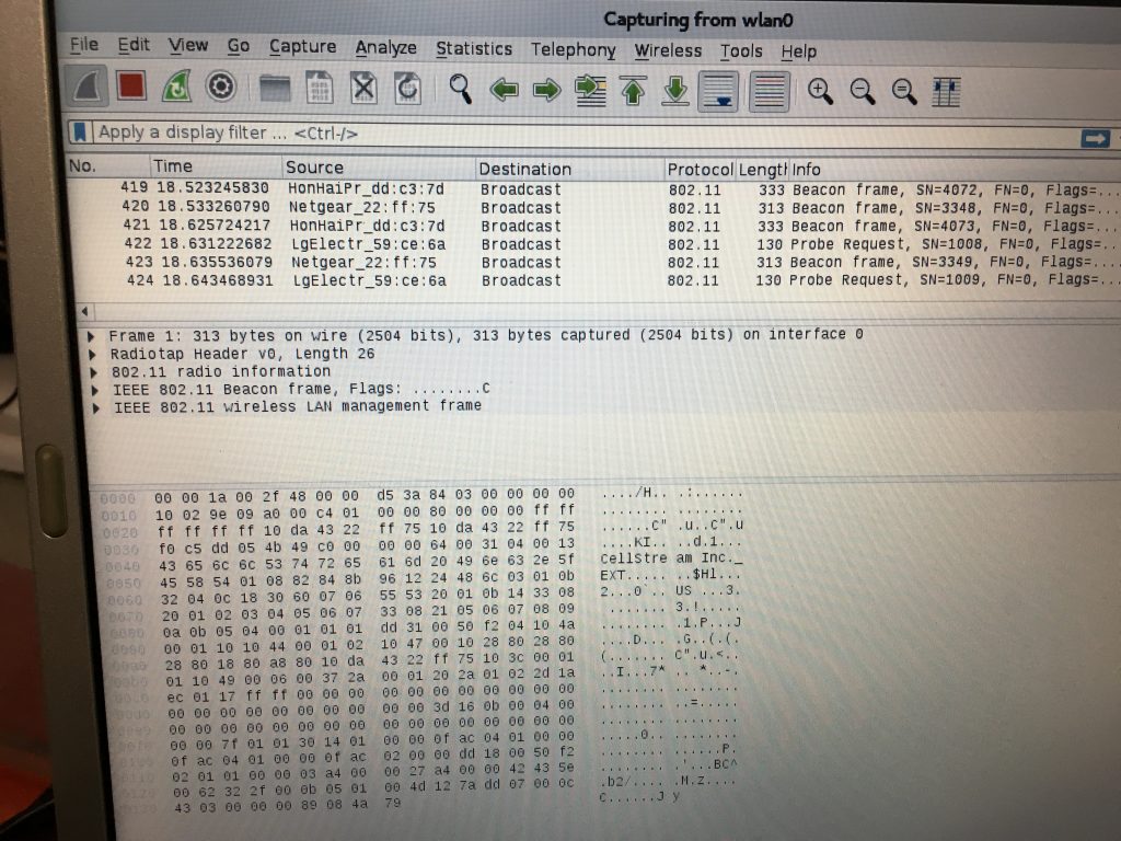 Capturing Wi-Fi WLAN Packets in Wireshark on Linux - CellStream, Inc.