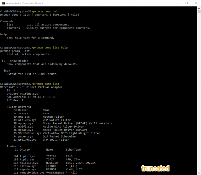 Packet Capture in Windows using pktmon.exe - CellStream, Inc.